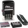 Self Ink Stamp 6 Line with Dater Machine